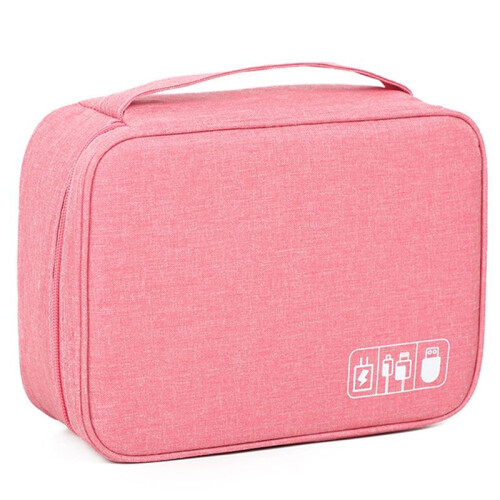 Digital Data Cable Storage Bag Portable Multi-Functional Electronic Accessories Storage Bag,