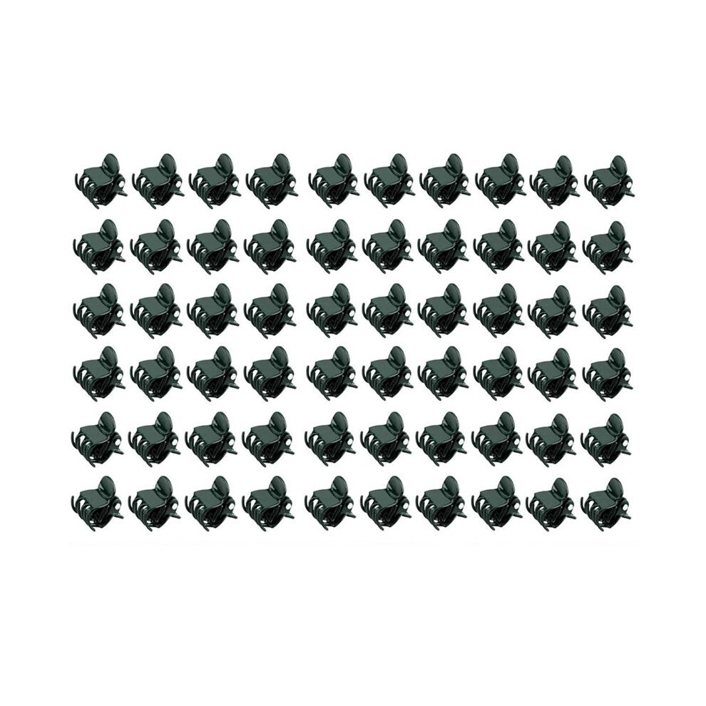 100PCS Orchid Clips Plant Support Clips, Secured Plastic Plant Clip Garden Tomato Plant Support Stems Vine Fixing Clips