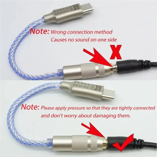 CX31993 HiFi DAC Type C to 3.5mm Headphone Amplifier Audio Decoder IEM AMP Mobile Phone Adapter A