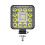 Luzes de Trabalho LED para Caminhão Trator, Cápsulas de Luz LED Quadradas de 3 Polegadas Barra de Luz LED Offroad À Prova D'Água para  de Carro 2