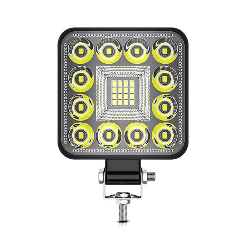 Luzes de Trabalho LED para Caminhão Trator, Cápsulas de Luz LED Quadradas de 3 Polegadas Barra de Luz LED Offroad À Prova D'Água para  de Carro 1