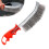 Wire Brushes Wire Scratch Brushes Grill Brush Rust Removal Stainless Steel Bristles Tool with Plastic Handle 3