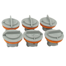 6 Sztuk Tylne Światło Samochodu Lampa Tylna Tylne Gniazdo Żarówki dla  Grand Cherokee  4676589