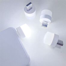 10Pcs USB Night Light Eye Protection Book Reading Light USB Plug Computer Mobile Power LED Night Lamp,White Light