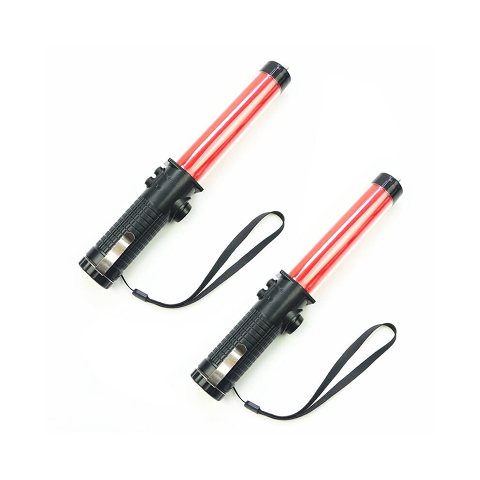 Traffic Batons, Traffic Control Stick,Safety Batons, Signal Batons For Parking And Airports, 30Cm, 2Pcs Light 6034189254705