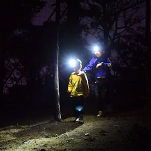 Light Rechargeable 2Pack,1000 Lumen Ultra-Light Bright LED Headlight with White Red Light,Waterproof Motion Sensor 2