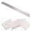 Gitarr Bas Hals Skårad Rak  Fret Rocker String Action Linjal Luthier Tool Set 2