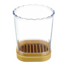 Tasse à Trancher en Acier Inoxydable Trancheuse Rapide pour Fruits et Légumes avec Plaque Poussoir Trancheuse à Fruits Coupe-Trancheuse,A