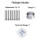 20 Pcs  Pen Tips Compatible with  1/2 Tablet Pen, Replacement Tips/Nibs for  1/2 Pen 6
