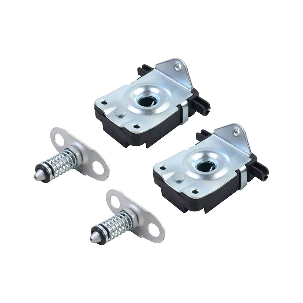 4 Pcs Lower & Upper Left & Right Catch Hood Lock For E46 E39 E52 E53 51238229807 51238203859 4713326770002