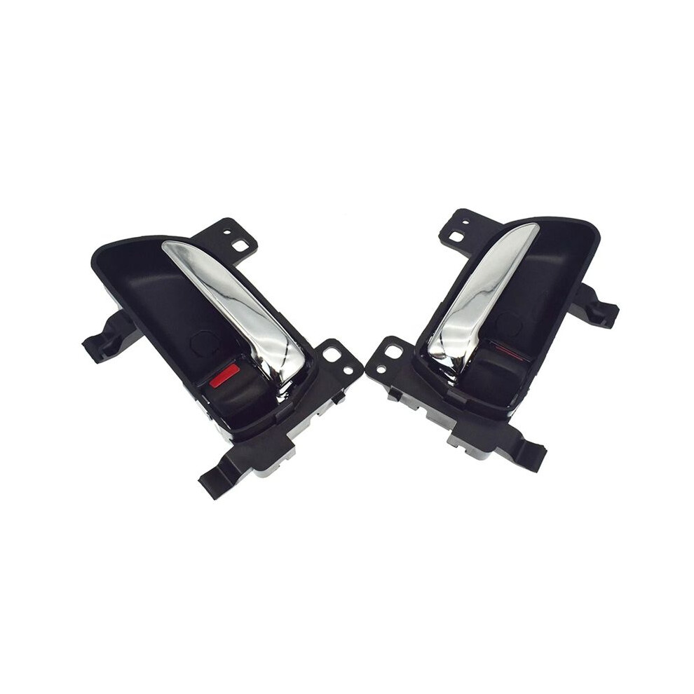 Pair Driver Passenger L & R Interior Door Handle Su003-01565 Su003-04769 For Brz Legacy 86 Black/Silver 4714256625035