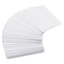 Paquete 50 Tarjetas de PVC en  de Primera Calidad, Tarjetas de Plástico  CR80 de 30 Mil de Calidad Gráfica para Impresoras de Tarjetas de