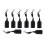 8Pcs E27 Lamp Holder Construction Socket Lamp Holder DIY Construction Site Socket Renovation Socket Lighting Accessorie 1
