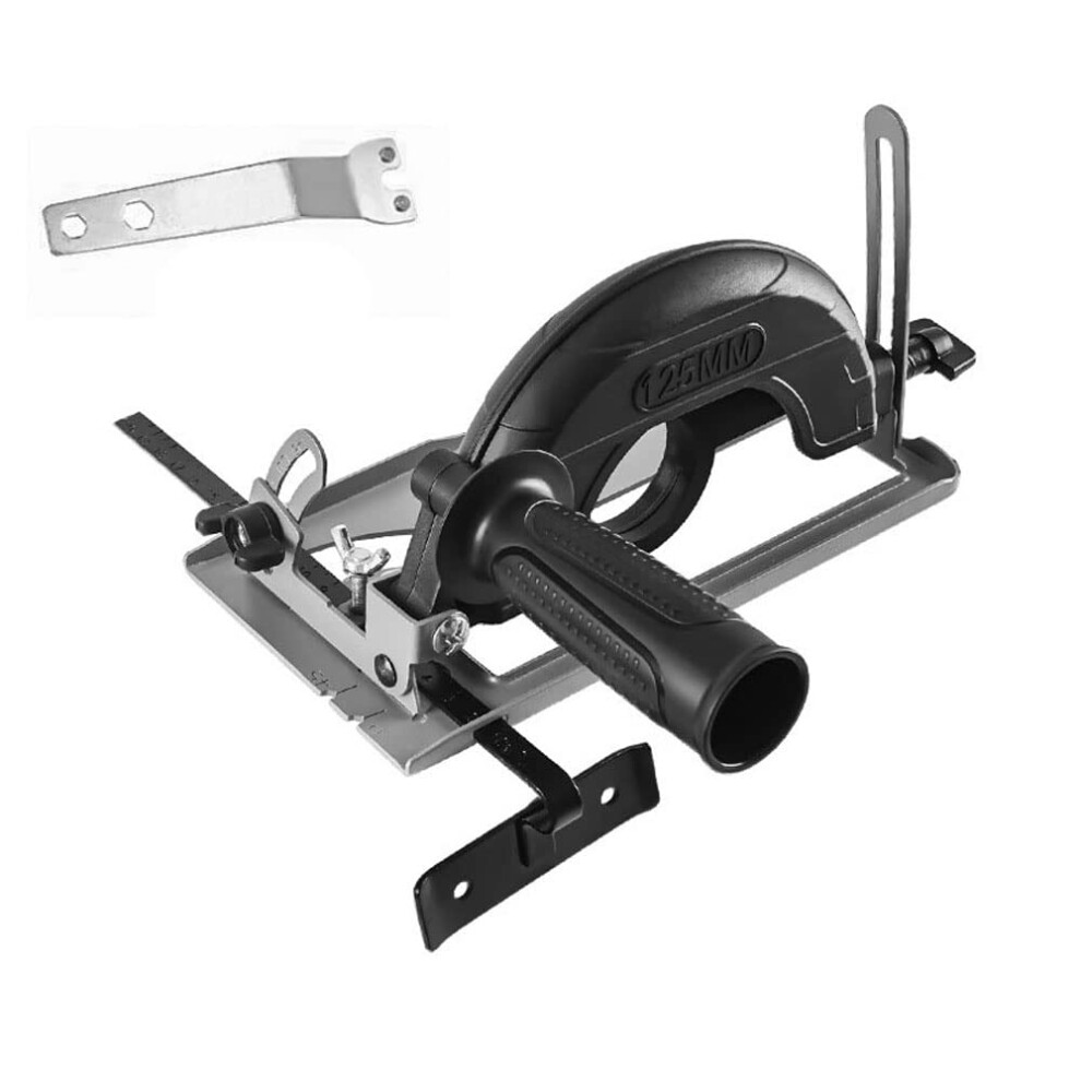 Angle Grinder Cutting Guide With Adjustable Depth And 045 Angle For 100125Mm Grinder 9169991213934
