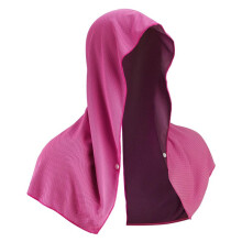 Serviette à Capuche Rafraîchissante, Serviettes Rafraîchissantes pour le Cou et le Visage, pour Sauna, Yoga, Camping, Entraînement, Rose Rouge