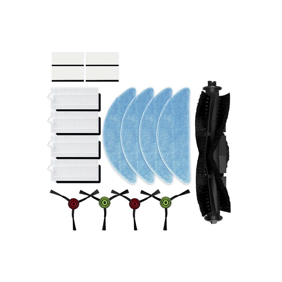 Side Brush Mop Cloth For Cecotec Conga Eternal Pet Max X-Treme Titanium Vital Spare Parts Side Brush Hepa Filter Mop 6032783429956