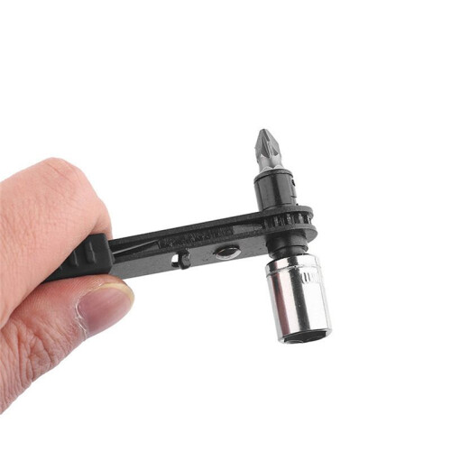 1/4 Ratchet Wrench Ratchet Screwdriver Handle Drill Bit Plug Tool Hexagon Socket Wrench 2