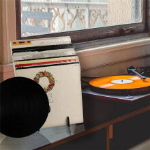 Vinyl Record Storage Holder Vinyl IP Records Stand - Album Storage Organizer Display Stand Portable Book Display Stand