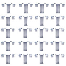 20PCS Photovoltaic Panel Drainage Buckle Surface Plate Solar Panel Water Drain Clip for Solar Panel Draining 40mm