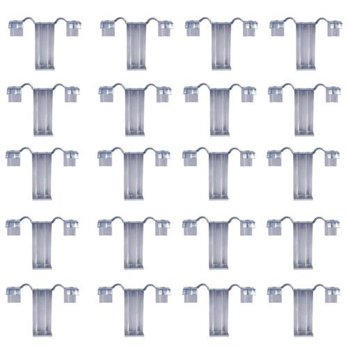 20PCS Photovoltaic Panel Drainage Buckle Surface Plate Solar Panel Water Drain Clip for Solar Panel Draining 40mm