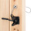 Self Locking Gate  for Wooden Fence Heavy Duty, Steel Spring Cable Pull String Gate Hardware Gate Lock for Garden 1
