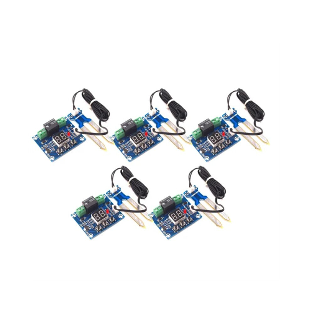 5Pcs 12V Digital Auto Watering Module Soil Humidity Sensor Controller Soil Moisture Test Irrigation System Detector 6033339423091