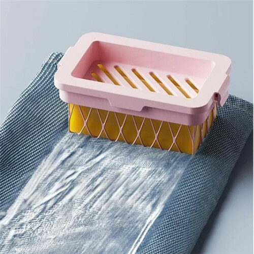 High Elastic Mesh Soap Bubble Box, Multifunctional Foaming Soap Box, Mesh Foaming Soap Box, 1