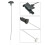 Car Hood Release Cable Hood Pull Cable 51237164798 for  E70 E71 X5- X6 2007-2014 4