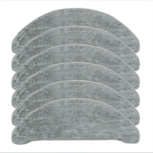 6Pcs Mop Cloth Replacement Accessories for  EVE  for Xclea H30 / H40 /  QYSDJ01 Robot Vacuum Cleaner