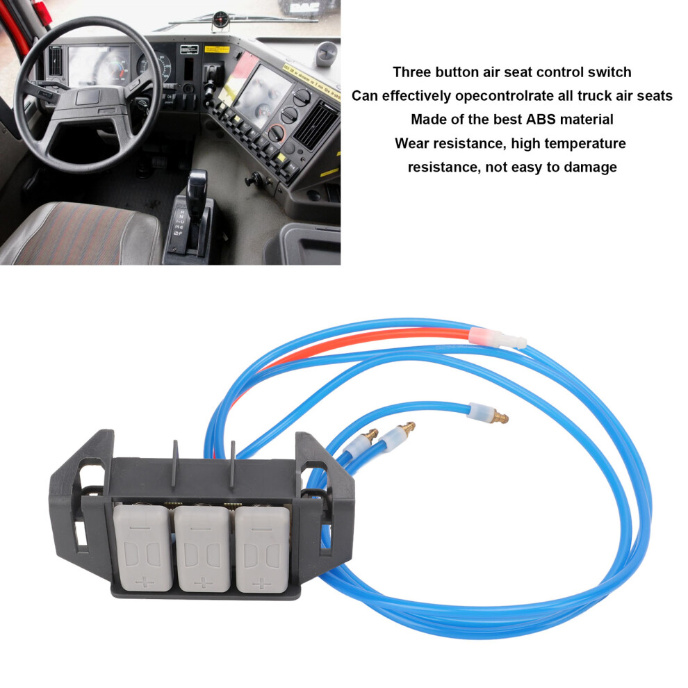 Durable 3 Gang Truck Air Seat Switch 7293282400061