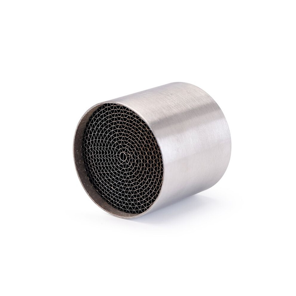 Motorcycle Exhaust Muffler Catalyst Db Killer Silencer Noise Sound Eliminator For Akrapovic, 53Mm Silver 4711391844666