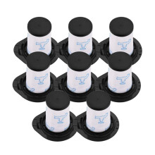 8 St Filter för Rowenta Air Force 460 Allt I Ett RH92Xx och Air Force Flex 560 RH94Xx Dammsugare, Delar ZR009002