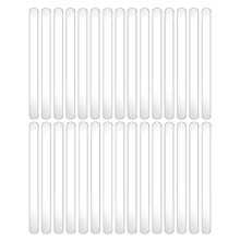 30PCS Sticks 4.5 Inch Acrylic Cakesicle Sticks Reusable Ice PopSticks Plastic Sticks (Clear)