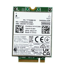 T77W968.50 DW5829e-ESIM Modulo Modem M.2 4G Cat9 450Mbps TDD-LTE 4G per Laptop  7320 7330 7520 7530 7430