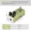 Elgitarreffektpedal Elgitarrpedal Vintage Overdrive för Elgitarr 7