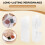 Double Compartment Condiment Container with Lids - 3 Oz 2 Compartment Snack Containers Reusable Sauce Containers 25PCS 6