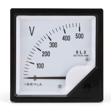 6L2 Voltmeter AC 500V Pointer Type Voltage Meter Mechanical Header