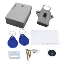 Elektronisches RFID-Schrankschloss, Verstecktes DIY für Holzschrank, SchließFach, Schublade, Schuhschrank, Schubladenschloss, Elektronisches Dunkles