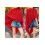 (S, Red) Women's Triangle Pullover Poncho Sweater Cowl Neck Solid Color Asymmetrical Knit Tops Shawl Wraps 2