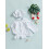 (6-9 Months, White) Dívčí rash guard s čepicí 5