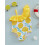 (6-9 Months, Yellow) Βρεφικό Μαγιό Κορίτσι, Αμάνικο με Βολάν & Λεμόνι, Καλοκαίρι 3