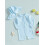 (6-12 Months, Blue) Σετ μαγιό Rash μακριά μανίκια. 5
