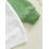(3-4 Years, White) Φούτερ patchwork με στρογγυλή λαιμόκοψη 7