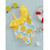 (6-9 Months, Yellow) Βρεφικό Μαγιό Κορίτσι, Αμάνικο με Βολάν & Λεμόνι, Καλοκαίρι 4