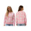 (M, Pink) Pull en maille Haut décontracté. 2