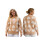 (L, Light Brown) Pull en maille Haut décontracté. 2