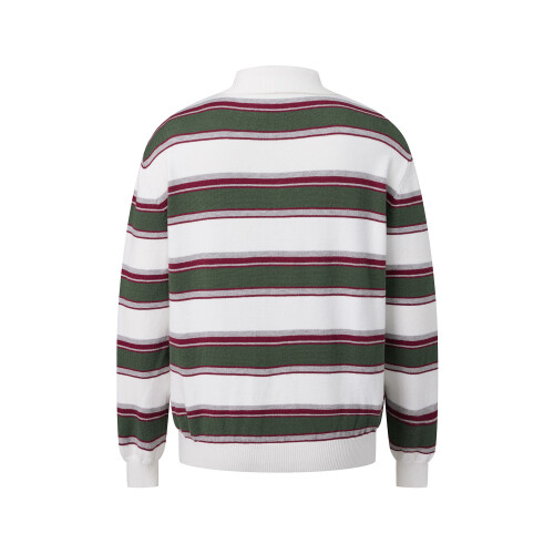 (L, Army Green) Γυναικείο Πλεκτό Πουλόβερ με Γιακά 2