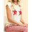 (L, Red) Γυναικείο Φαρδύ Πλεκτό Γιλέκο Casual Φθινοπωρινό με Στάμπα Αστακού 4