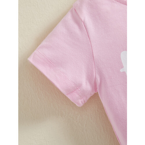 (18-24 Months, Pink) Καλοκαιρινά ρούχα για 2 τεμαχίων 1