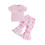 (18-24 Months, Pink) Καλοκαιρινά ρούχα για 2 τεμαχίων 10